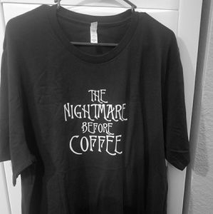 Nightmare Before Coffee t-shirt